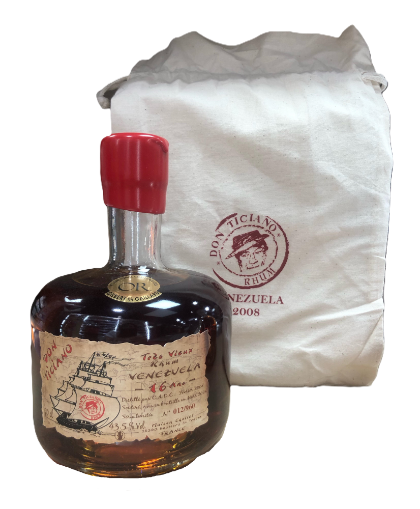 Don Ticiano - Rhum vieux Venezuela 2008