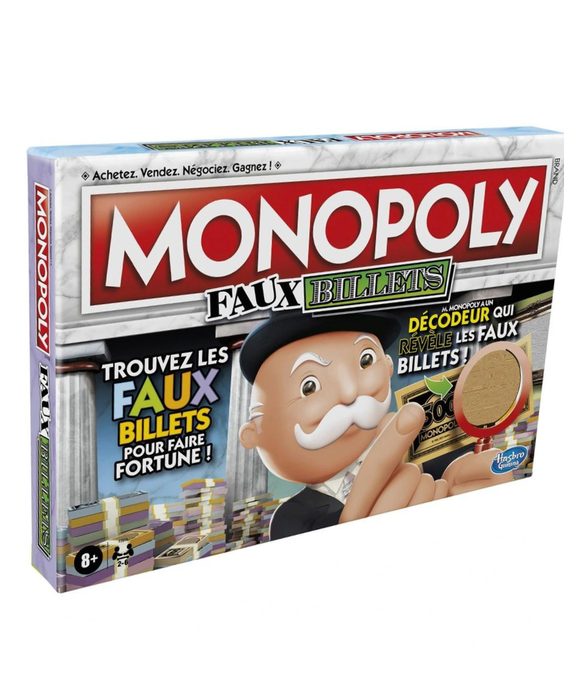 Jeu MONOPOLY faux billets