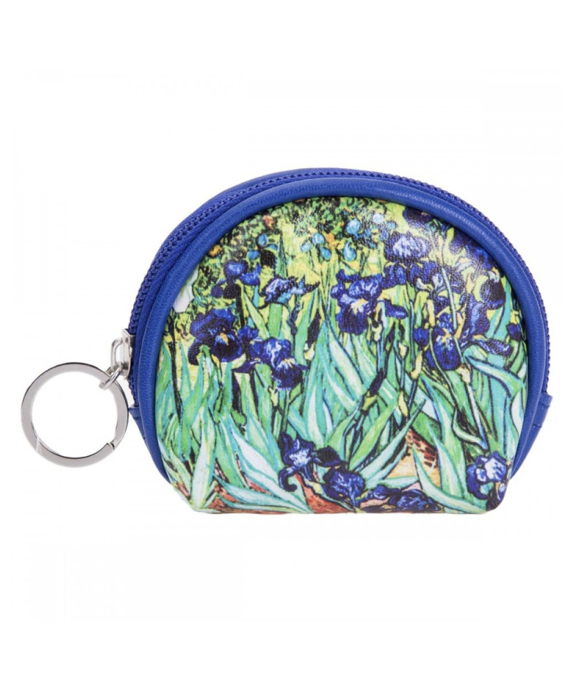 Porte-monnaie rond zip - Iris Van Gogh