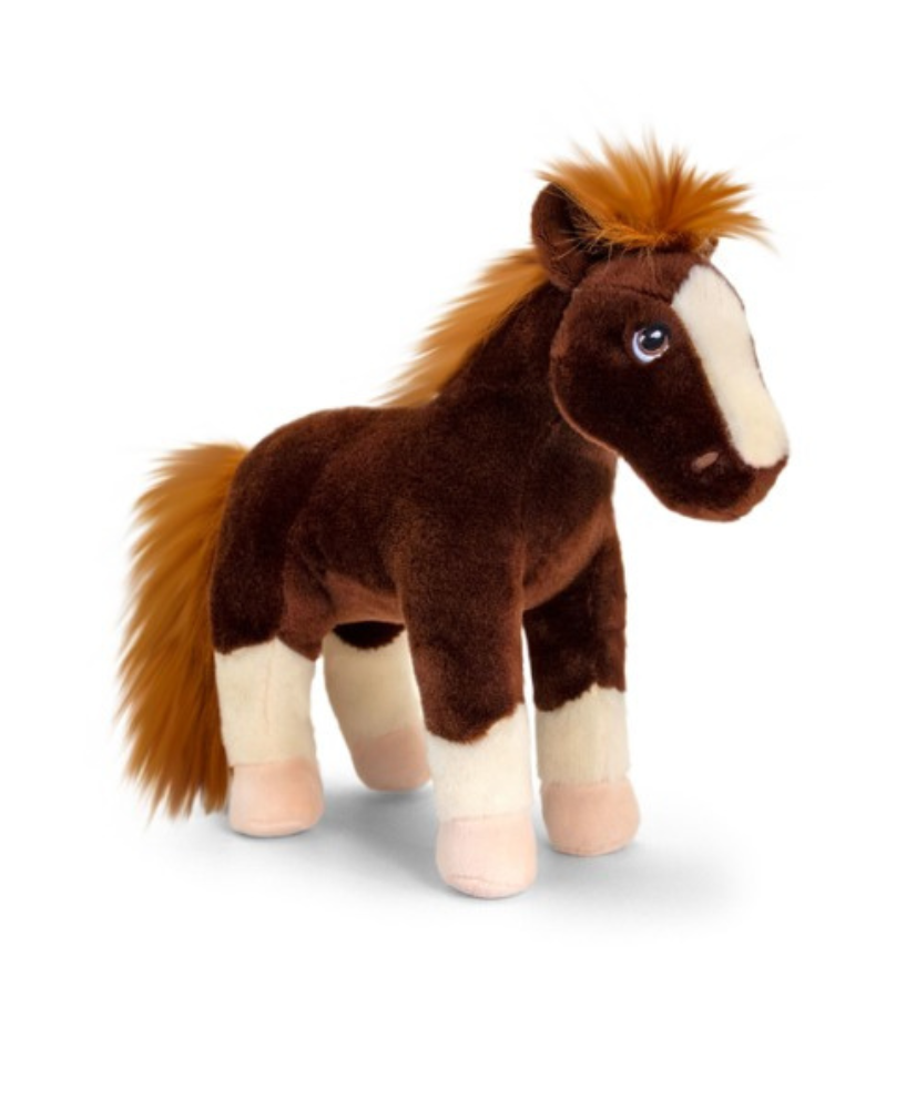 Peluche Cheval - 26cm 100% recyclée