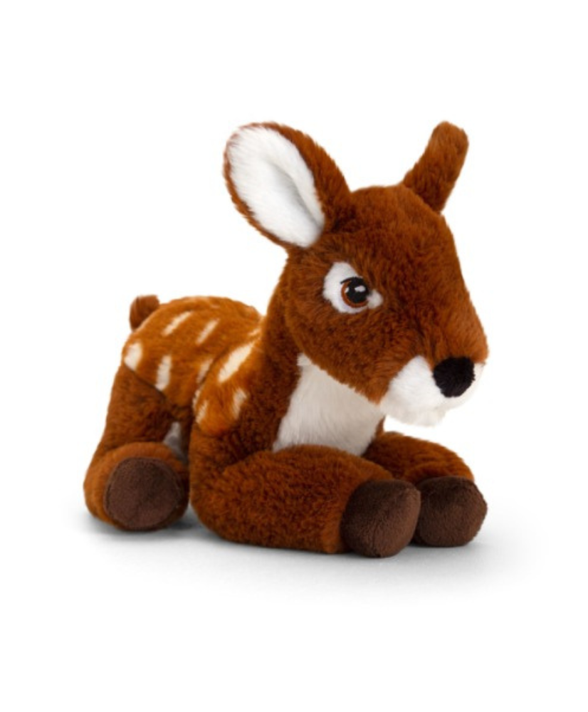 Peluche Chevreuil 22cm 100% recyclée