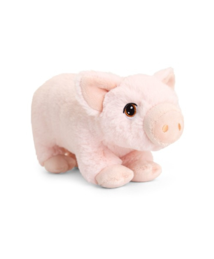 Peluche Cochon 18cm 100% recyclée
