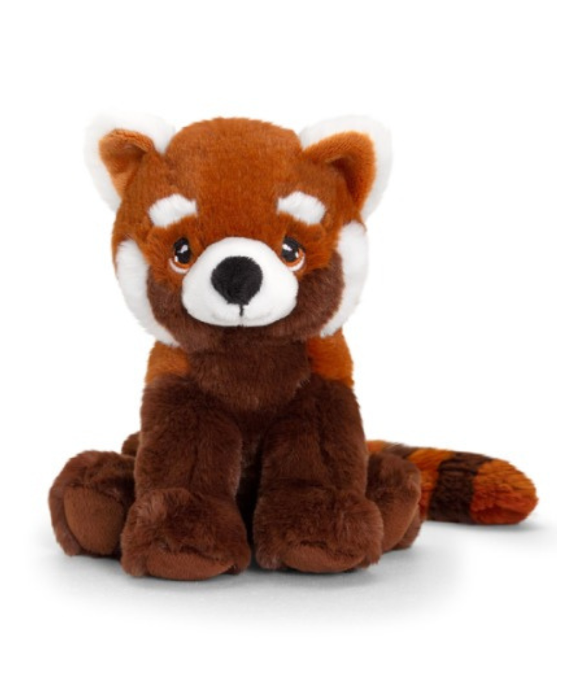 Peluche Panda roux 18cm 100% recyclée
