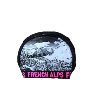Porte-monnaie rond FRENCH ALPES