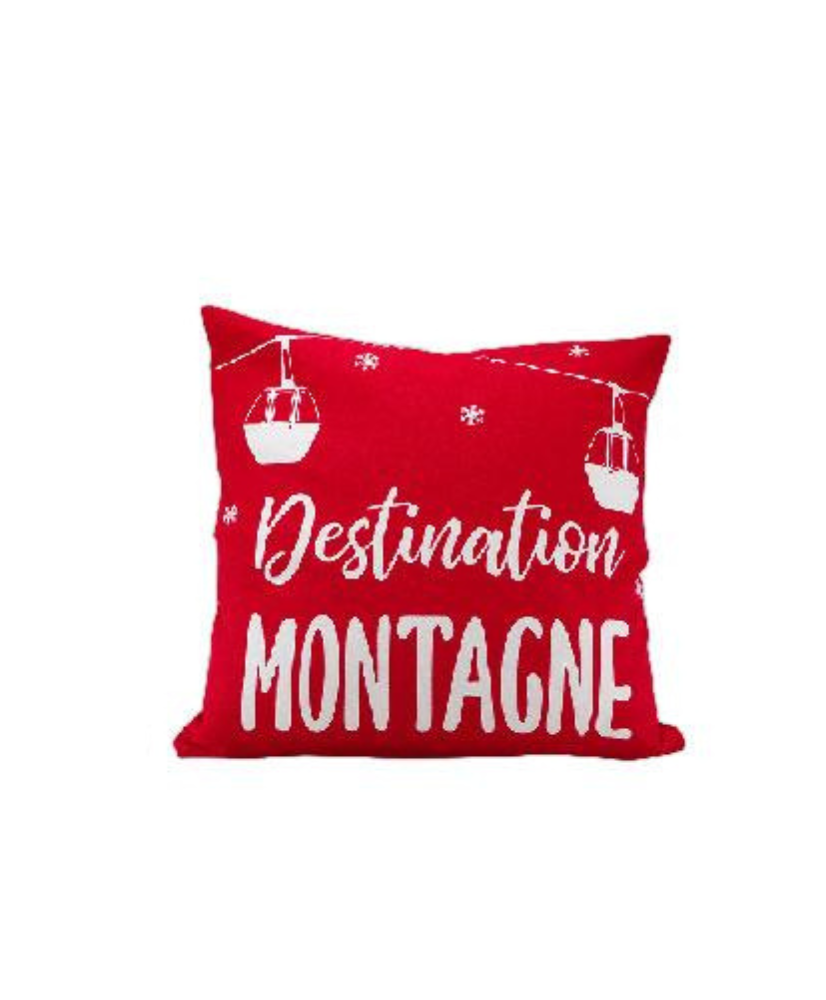 Coussin Destination Montagne