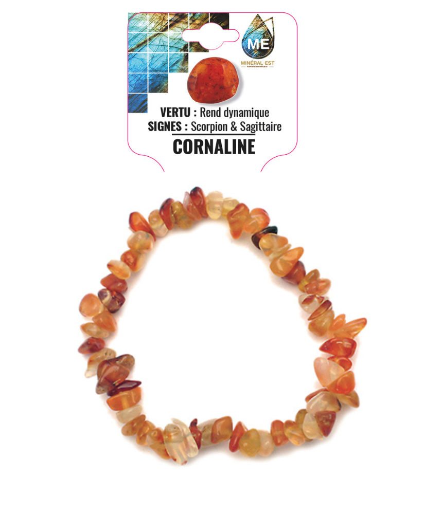 Bracelet baroque - Cornaline
