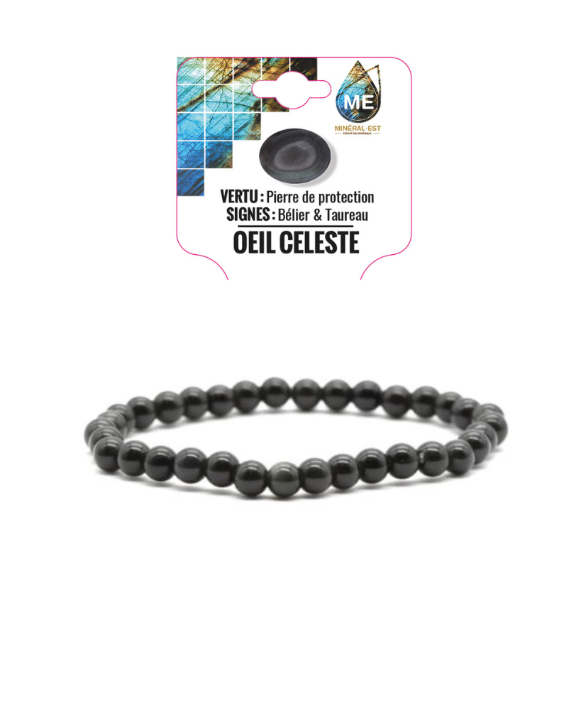 Bracelet boule - Œil céleste