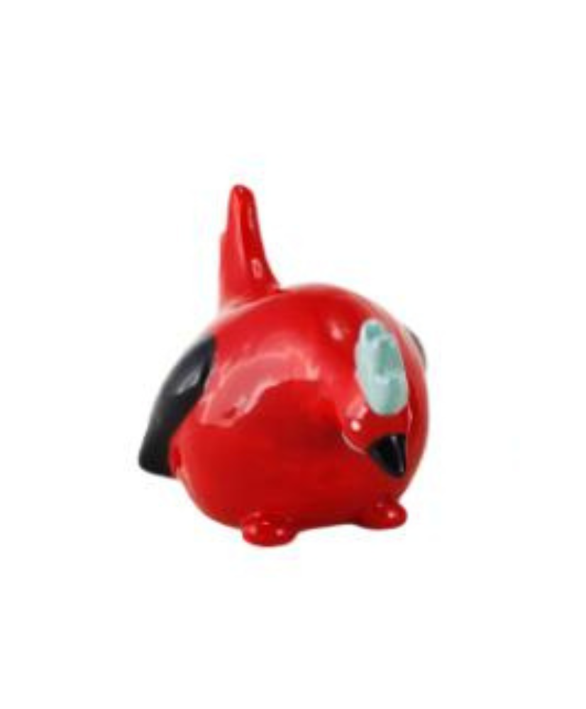 Poule déco bicolore