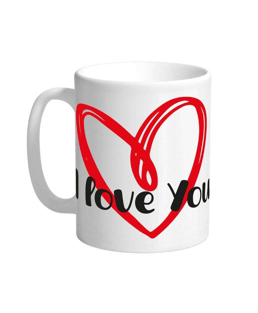 Mug coeur - I LOVE YOU