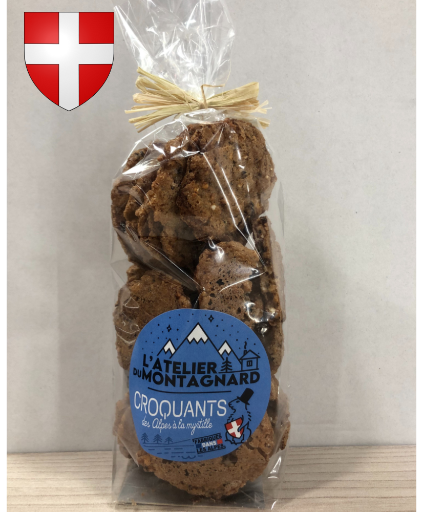 Croquants des Alpes à la Myrtille - L'Atelier du Montagnard