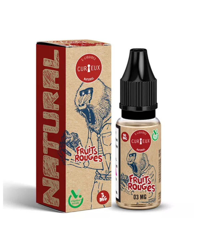 Fruits rouges 10x10ml - Curieux