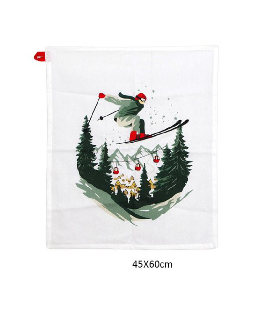 Torchon altitude skieur