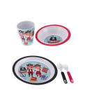 Set vaisselle enfant 5 pieces pirate