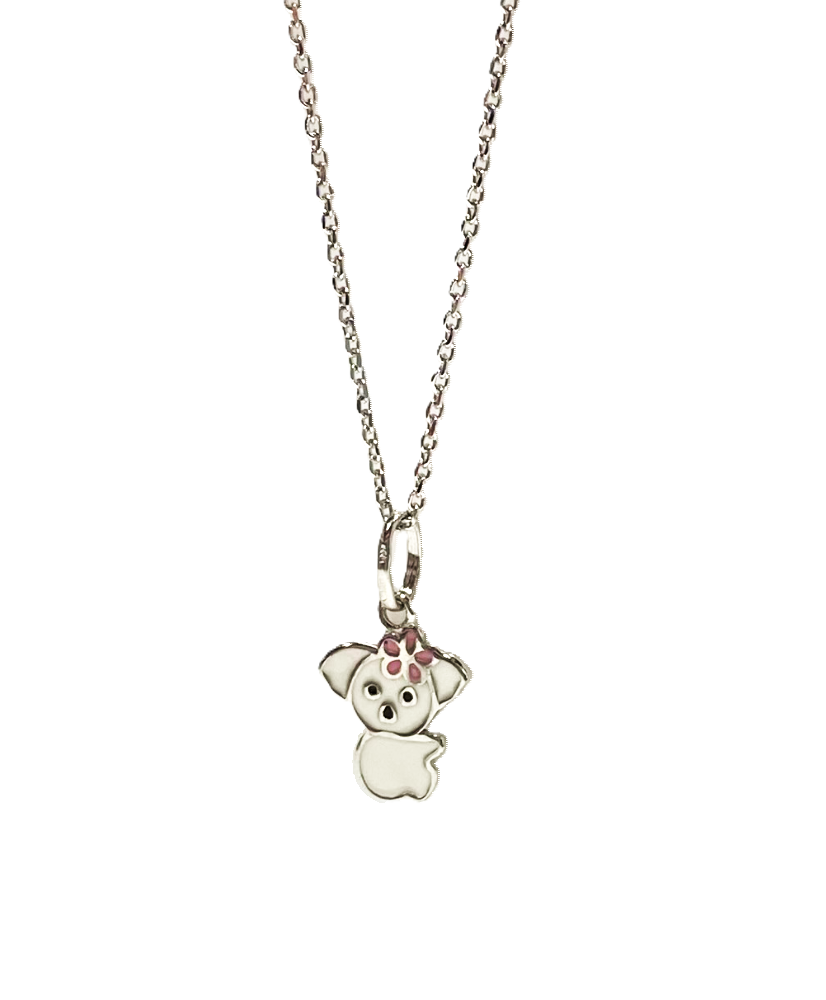 Collier koala argent 925