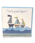 Carte charmed strass - c'est le grand départ