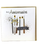 Carte charmed strass - ce jour est le tien