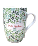 Mug porte-bonheur trèfles