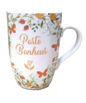 Mug porte-bonheur premier mai - papillon muguet