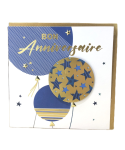 Carte charmed strass - Bon anniversaire