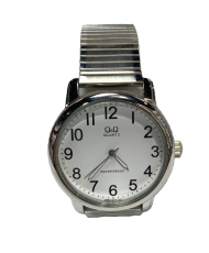 Montre Q&Q quartz acier