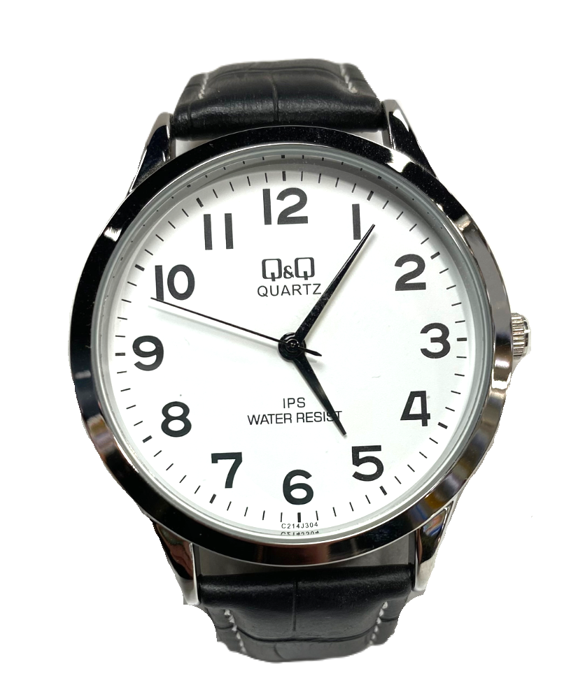 Montre Q&Q quartz noire