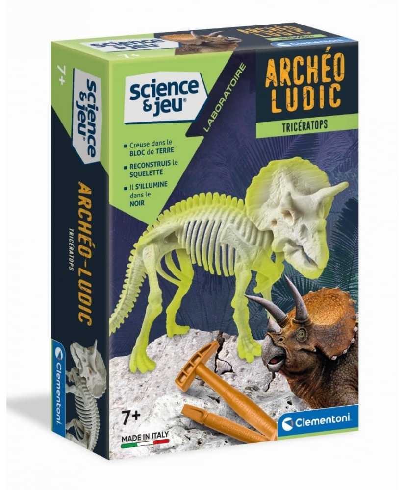 Science & jeu - Archéo ludic - Tricératops