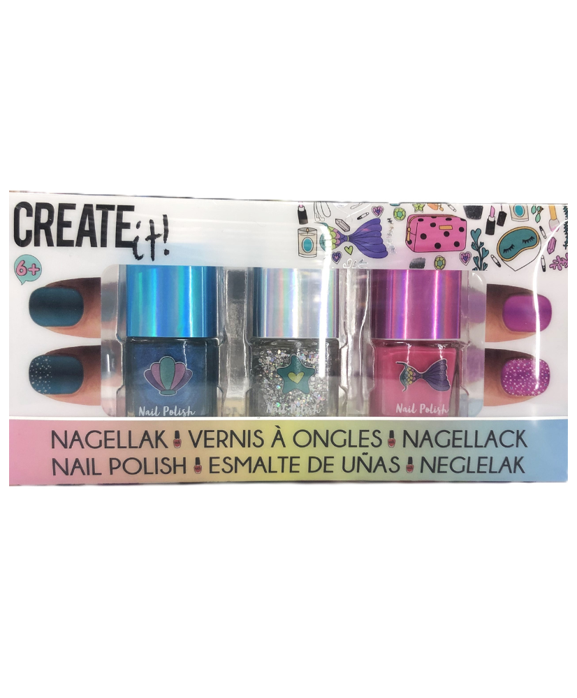 Coffret 3 vernis à ongles - Create it