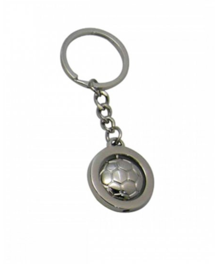 Porte-clés métal - Ballon de foot